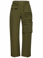 ANDERSSON BELL - Raw Edge Cotton Blend Cargo Pants
