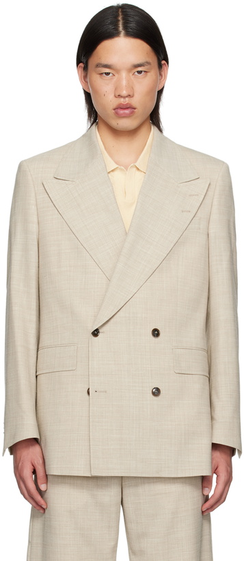 Photo: Tiger of Sweden Beige Jareth Blazer