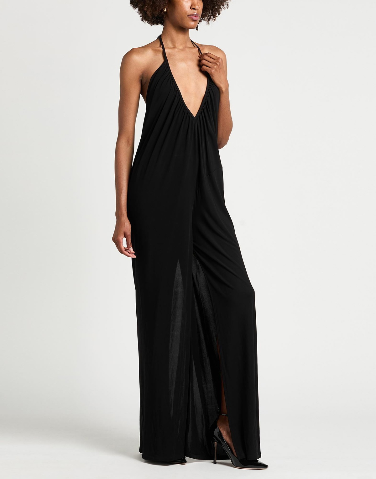 Christopher Esber Womens Jumpsuit in Black