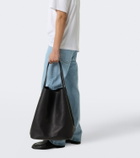 The Row Clement leather tote bag