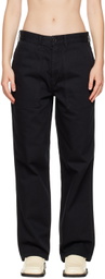 Palmes Black Groundsman Trousers