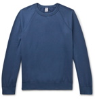 Save Khaki United - Fleece-Back Supima Cotton-Jersey Sweatshirt - Blue