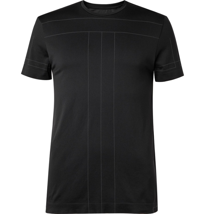 Photo: FALKE Ergonomic Sport System - Performance Jersey T-Shirt - Black