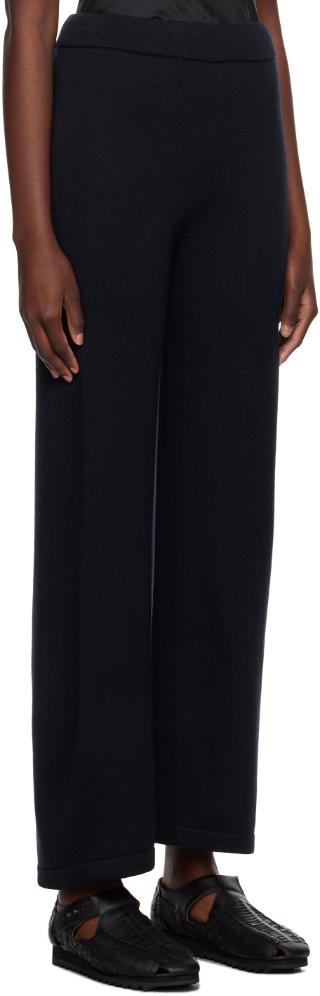 Max Mara Leisure Navy Visone Lounge Pants