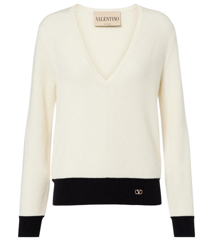 Photo: Valentino Wool-blend sweater