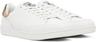 Burberry White Leather Set Sneakers​