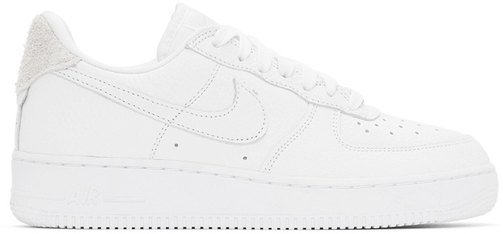 Photo: Nike White Air Force 1 ‘07 Craft Sneakers