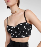 Dolce&Gabbana Jersey bra top