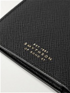 Smythson - Panama Cross-Grain Leather Passport Cover