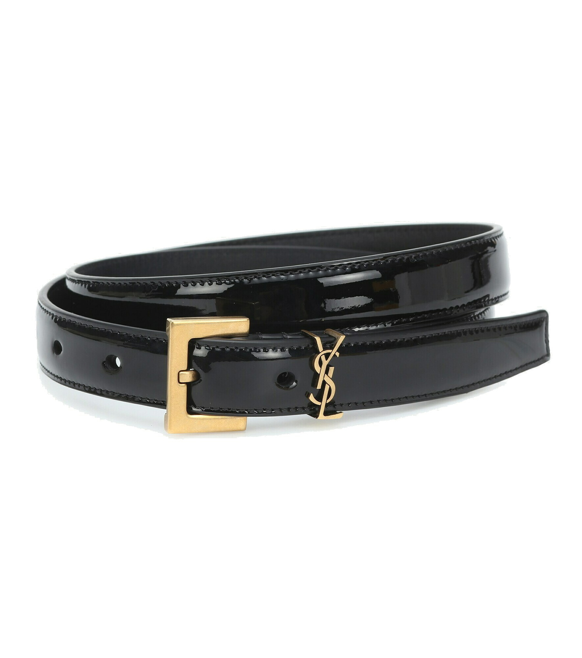 Saint Laurent - Monogram patent leather belt Saint Laurent