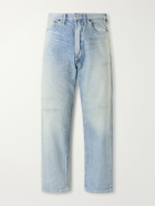 A.PRESSE - No. 37 Wide-Leg Distressed Jeans - Blue