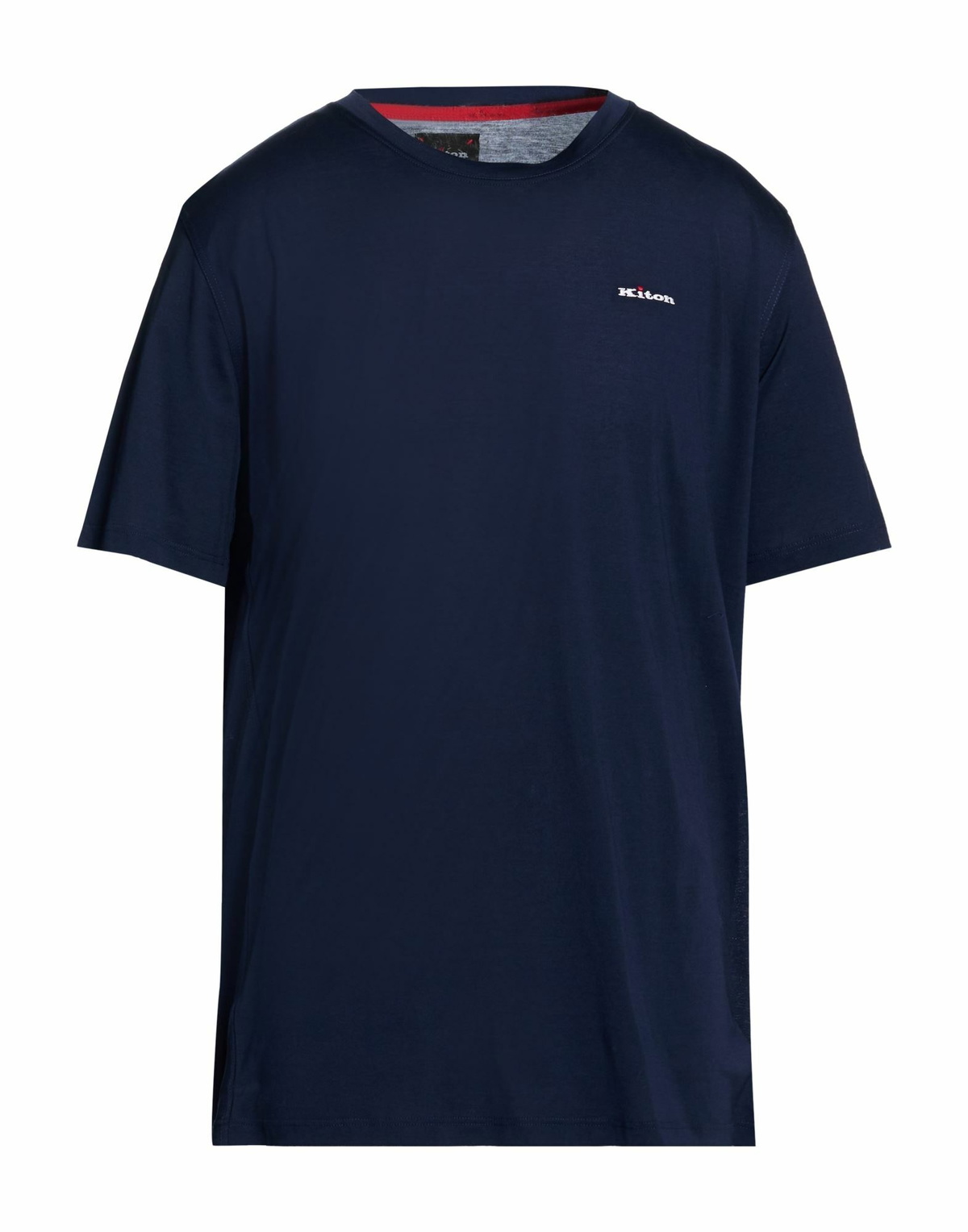 Kiton Mens T-shirt in Navy