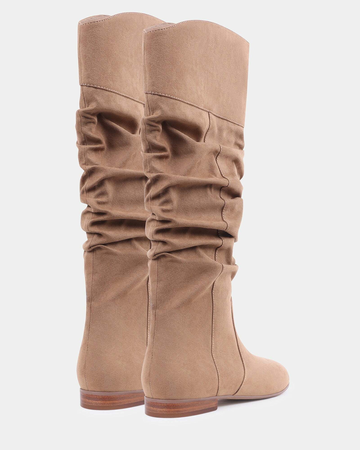 Steve Madden Jovial Boots in Taupe