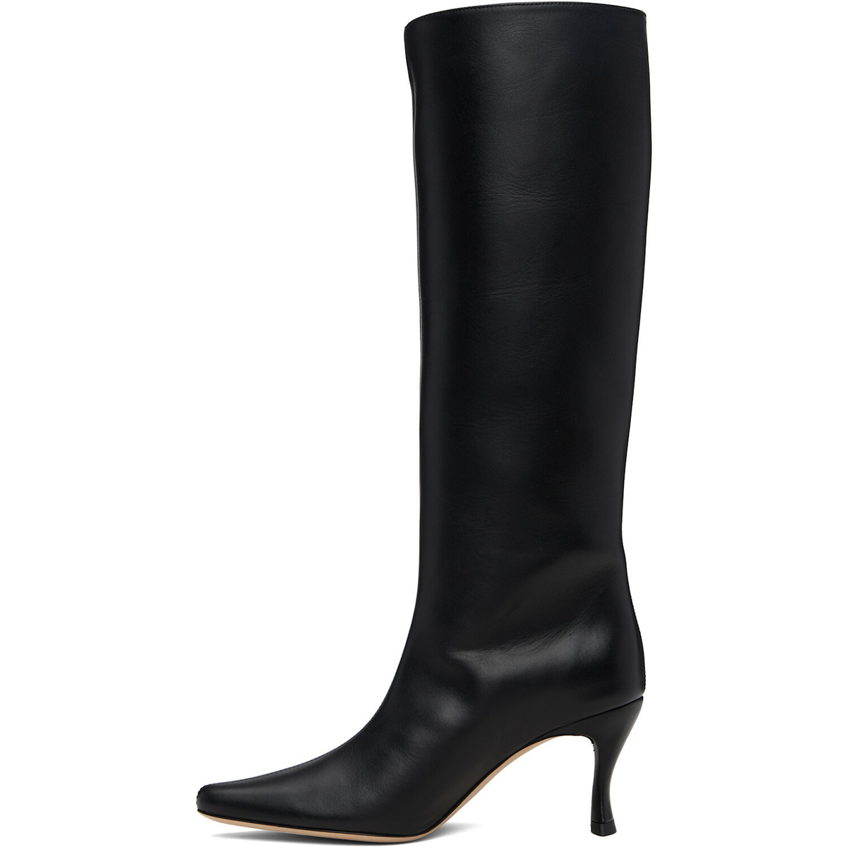 BY FAR Black Stevie 42 Tall Boots