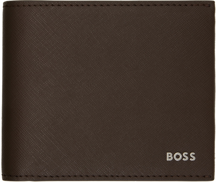 Photo: BOSS Brown Leather Wallet