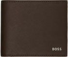 BOSS Brown Leather Wallet