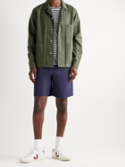 FRAME - Cotton-Twill Chore Jacket - Green