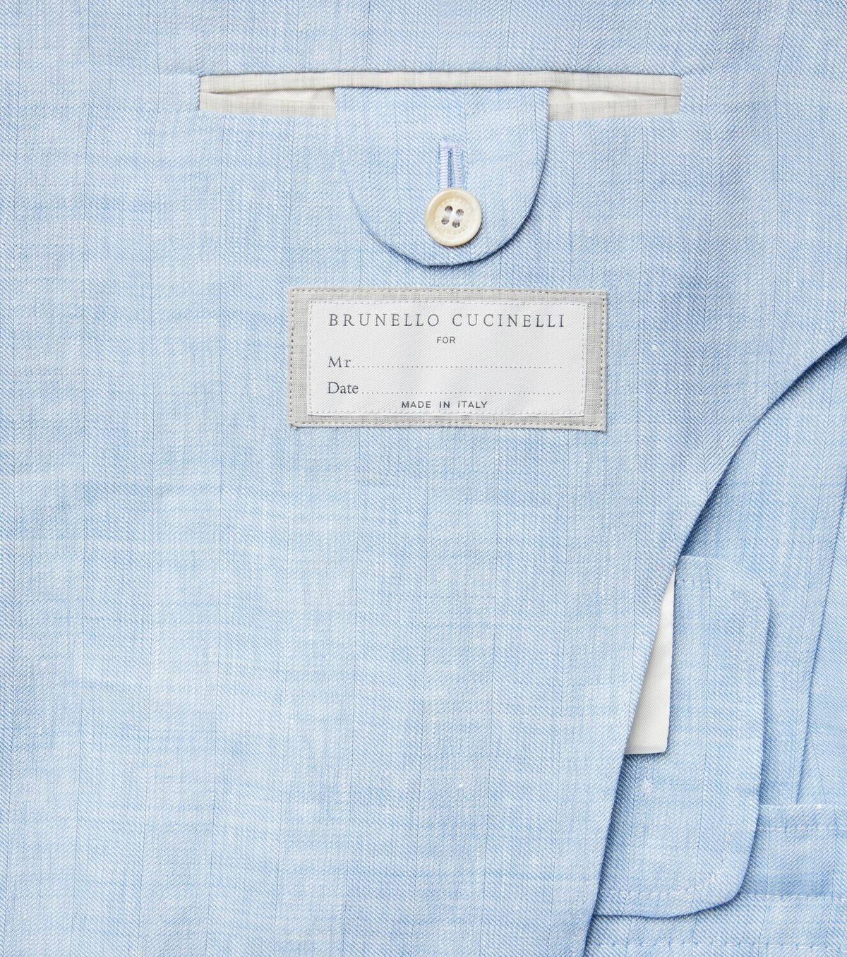 Brunello Cucinelli Linen and wool blazer