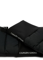Canada Goose Logo Quilted Shell Gloves Black