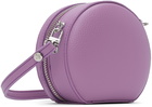 Vivienne Westwood Purple Re-Vegan Mini Round Crossbody Bag