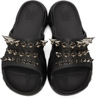 Givenchy Black Studs Marshmallow Sandals