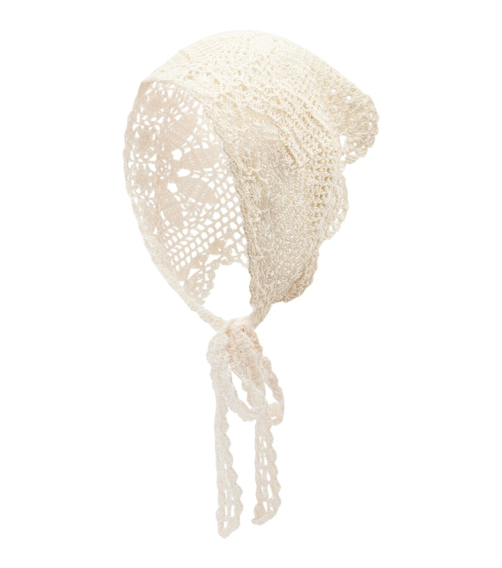 Photo: Anna Kosturova Crochet cotton scarf
