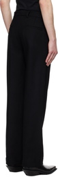 AARON ESH Black Perfect Trousers