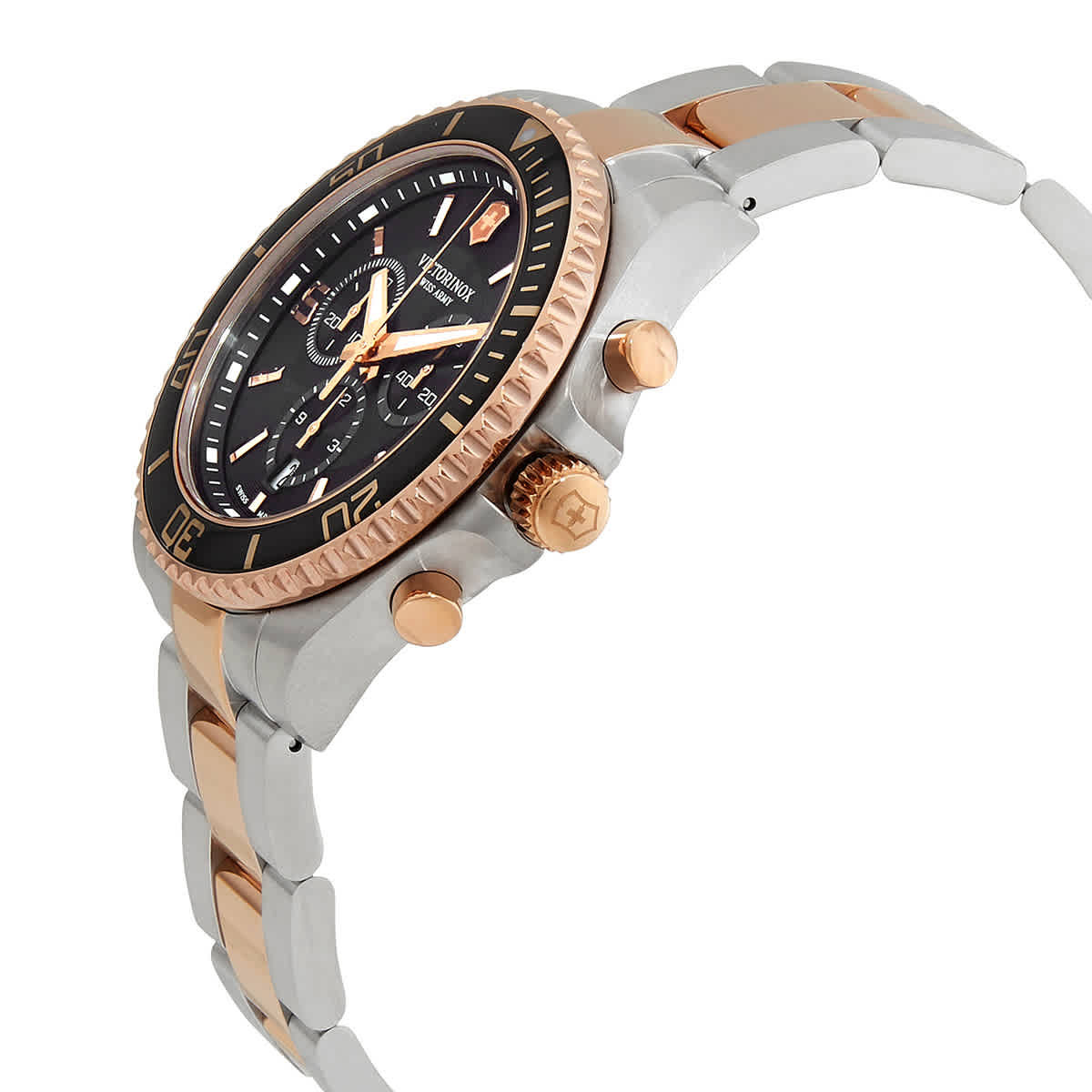 Victorinox Maverick Chronograph Quartz Black Dial Mens Watch