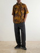 Aimé Leon Dore - Printed Cotton Shirt - Orange