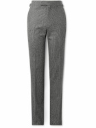 Kingsman - Slim-Fit Straight-Leg Houndstooth Wool Suit Trousers - Gray