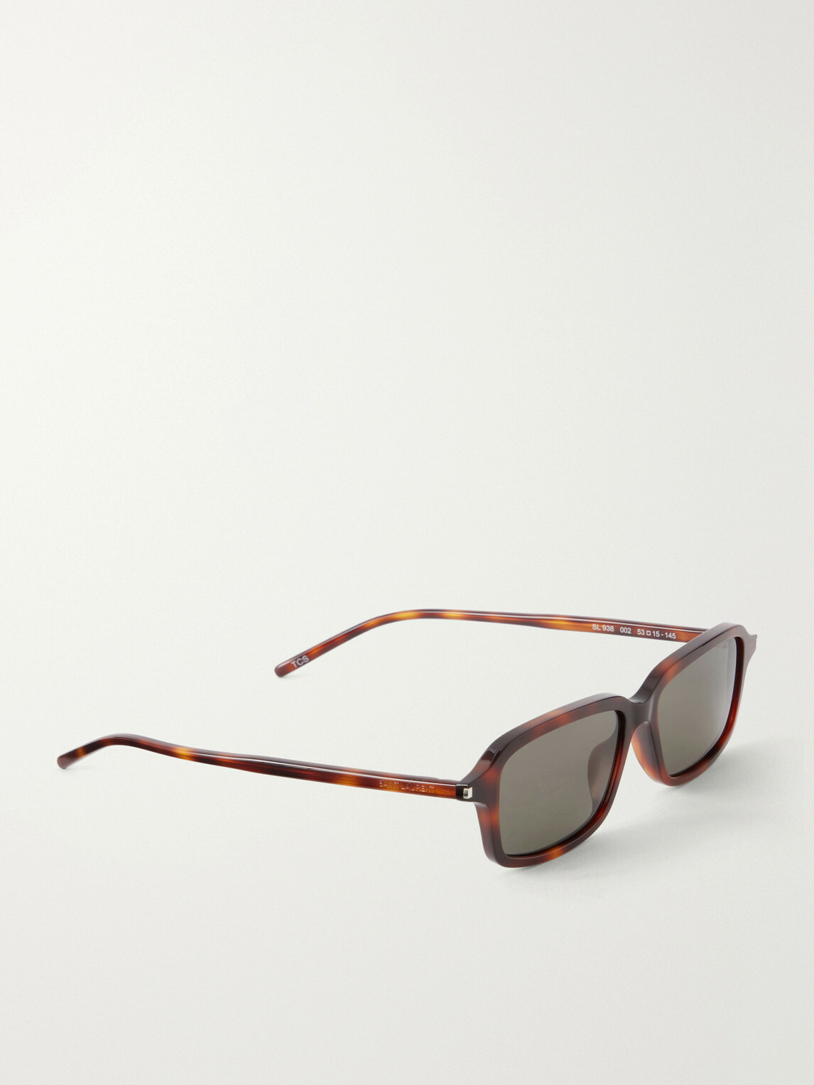 SAINT LAURENT - SL 938 Square-Frame Recycled Acetate Sunglasses - Brown