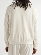 Les Tien - Garment-Dyed Organic Cotton-Jersey Sweatshirt - Neutrals
