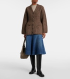 CO Wool-blend tweed cardigan