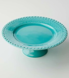 Bordallo Pinheiro Fantasia ceramic cake stand