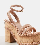 Valentino Garavani VLogo Summerblocks leather platform sandals