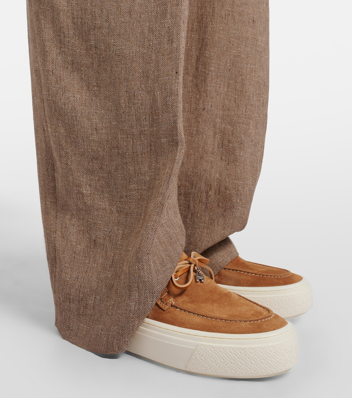 Hogan Suede boat shoes