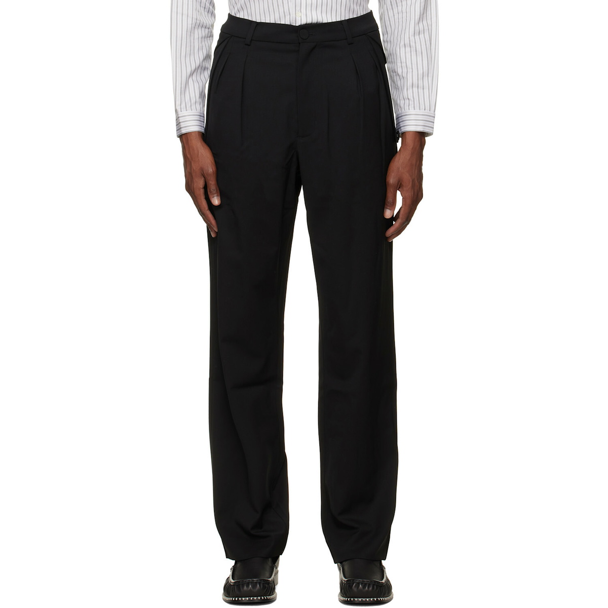 Kiko Kostadinov Brown McNamara Trousers Kiko Kostadinov