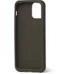 BOTTEGA VENETA - Intrecciato Rubber iPhone 11 Pro Case - Green