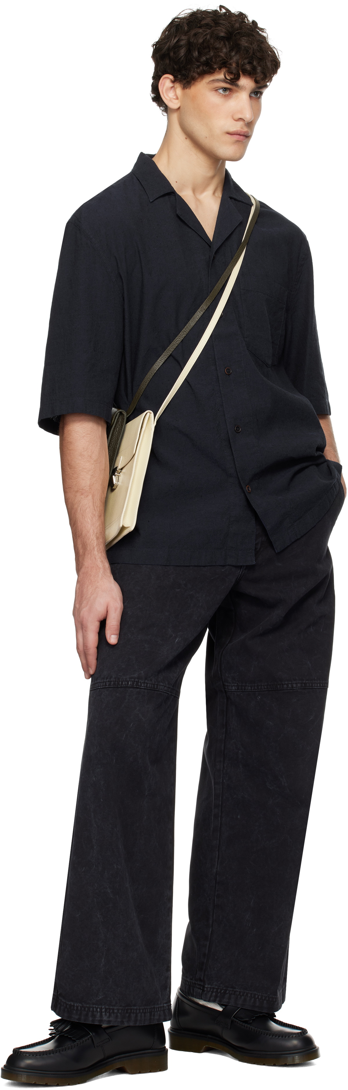 HOPE Black Stamp Trousers HOPE