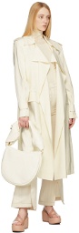LVIR Off-White Belted Trench Coat