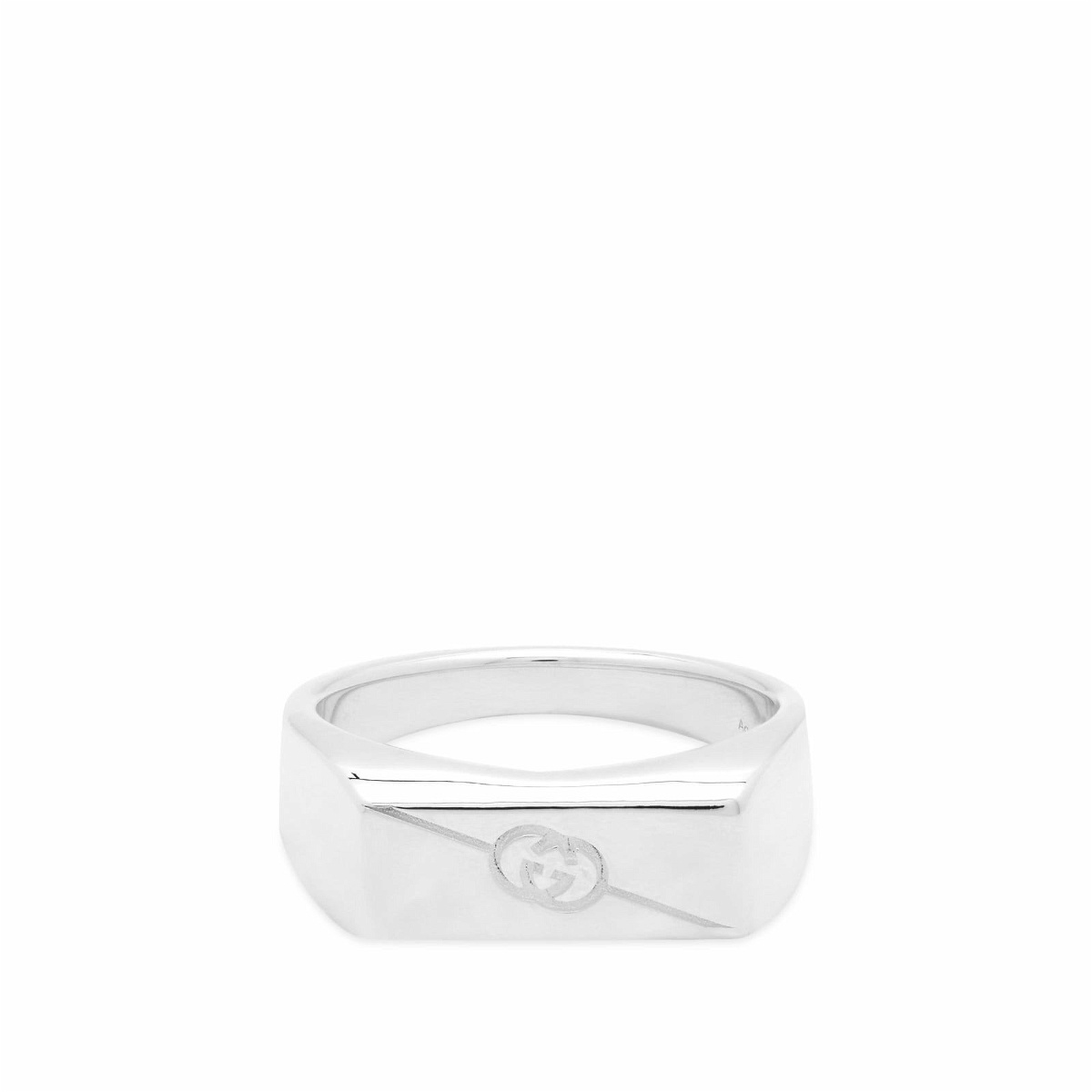 Photo: Gucci Men's Jewellery Chevalier Ring 7mm in Silver