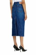 Diesel Denim midi skirt - Skirts Womens in Blue