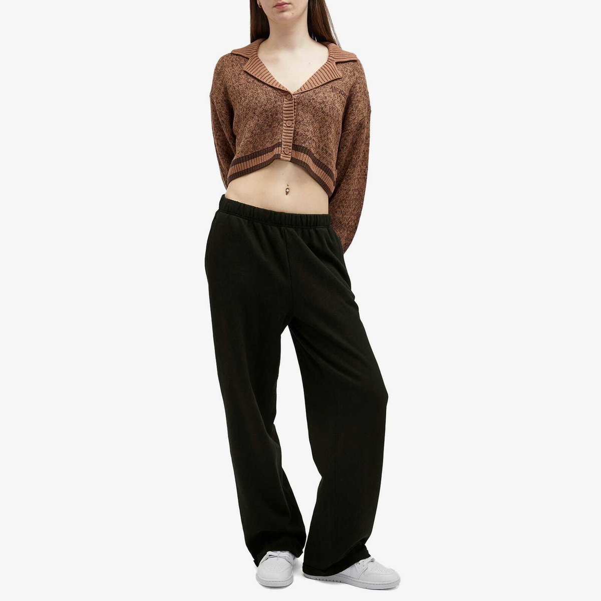 Air Jordan Women's Knit Top in Archaeo Brown