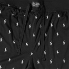 Polo Ralph Lauren Men's Sleepwear All Over Pony Sweat Pant in Polo Black