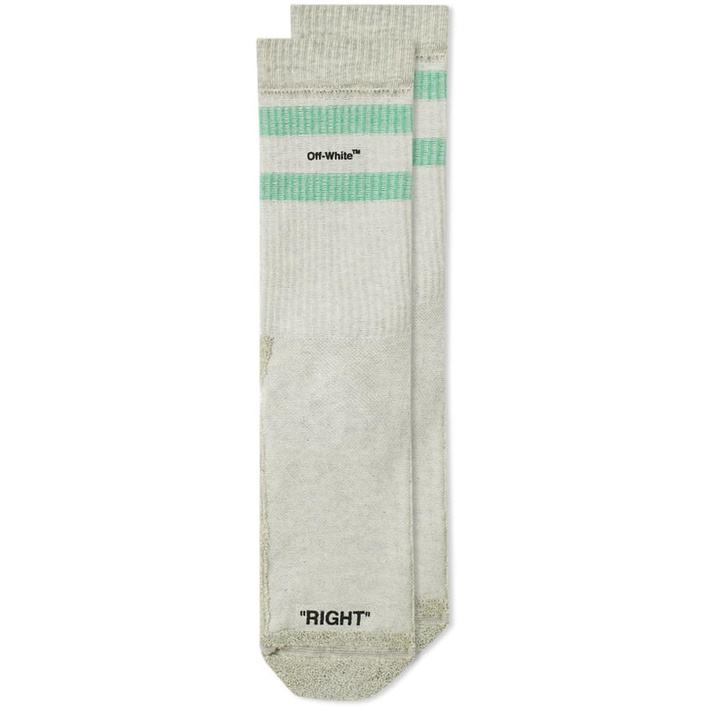 Photo: Off-White Reversed Sport Sock