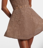 Magda Butrym Crochet cotton corset dress