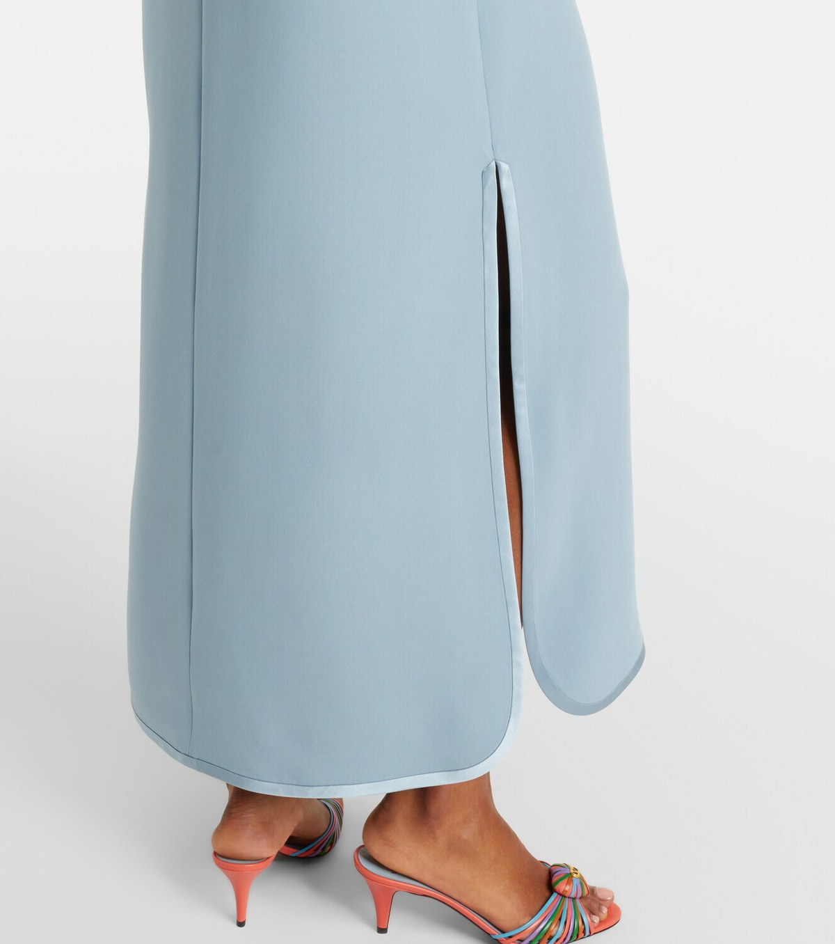 Valentino VGold silk maxi dress