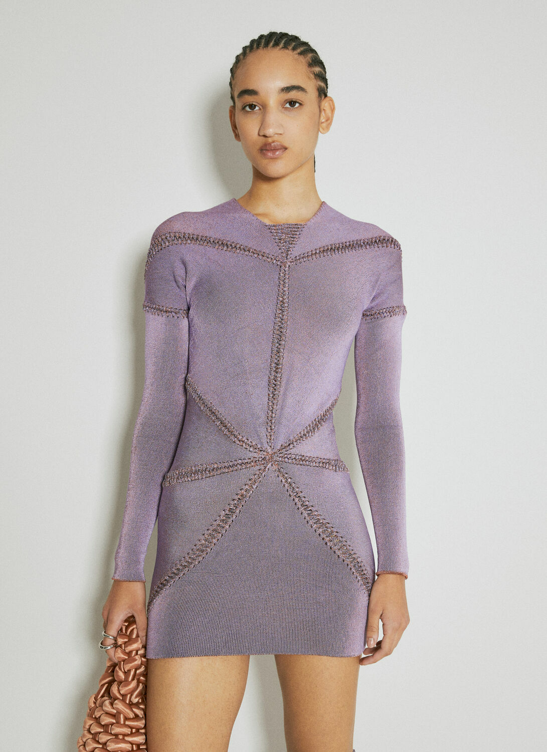 Isa Boulder Ray Knit Mini Dress