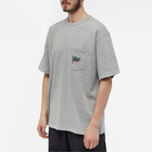 FrizmWORKS Men's Pennant Pocket T-Shirt in Grey