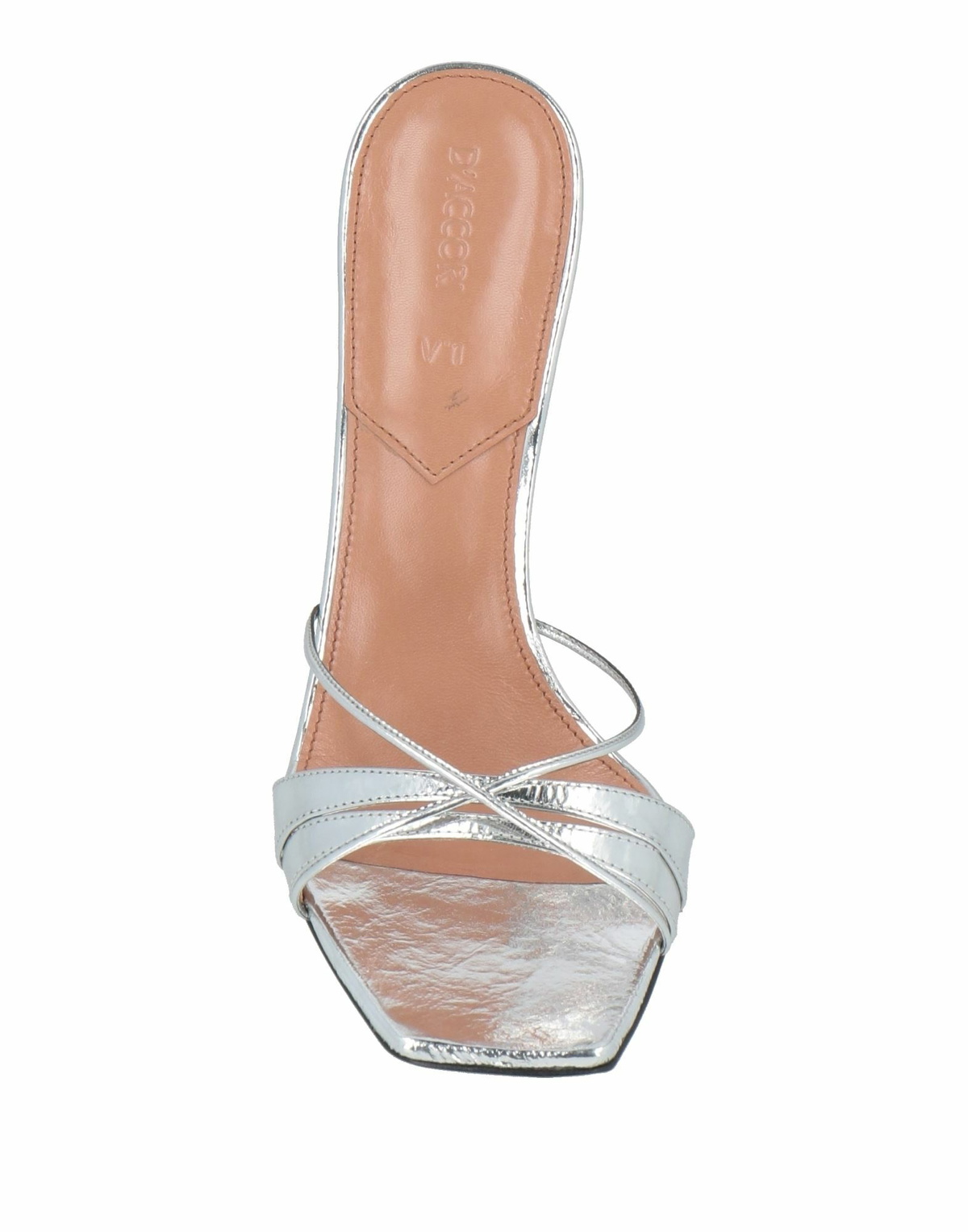 D'accori Womens Sandals in Silver